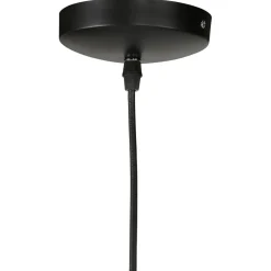 Suspension Sphère en Métal Noir TEMPT