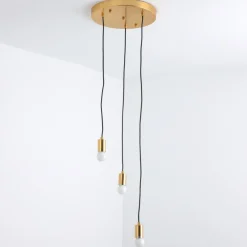 Suspension Triplado Métal Or