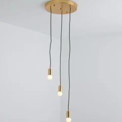 Suspension Triplado Métal Or