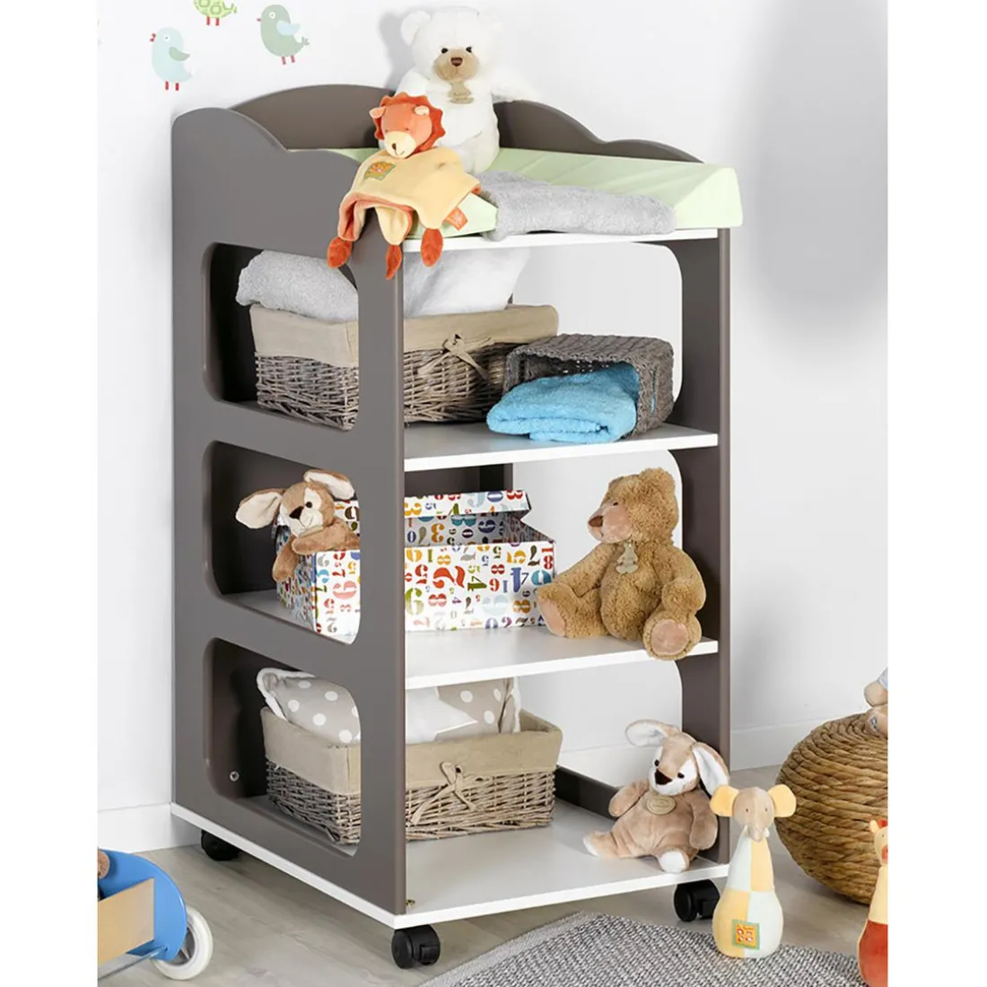 Table à langer SOHO - taupe