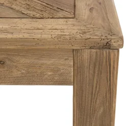 Table À Manger ANDRIAN Bois Pin Recyclé 200 X 90 Cm