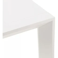 Table à Manger blanche 2 rallonges KIMMIE