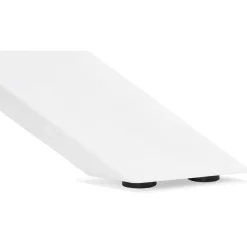 Table à Manger Couleur Naturel Métal Blanc ROYALTY