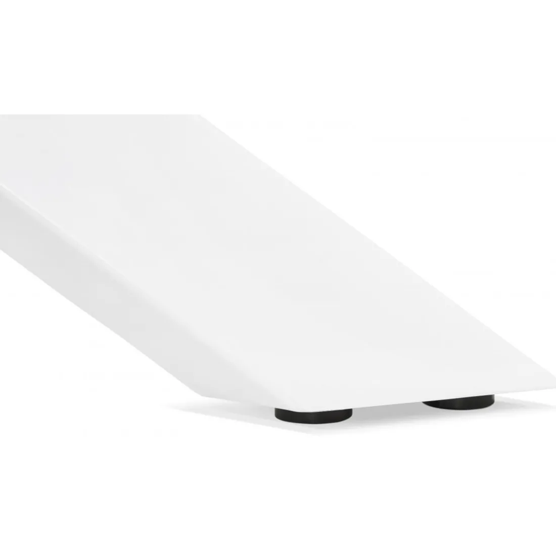 Table à Manger Couleur Naturel Métal Blanc ROYALTY