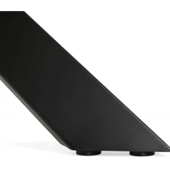 Table à Manger Couleur Naturel Métal Noir ROYALTY