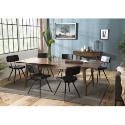 Table à manger extensible en mindi