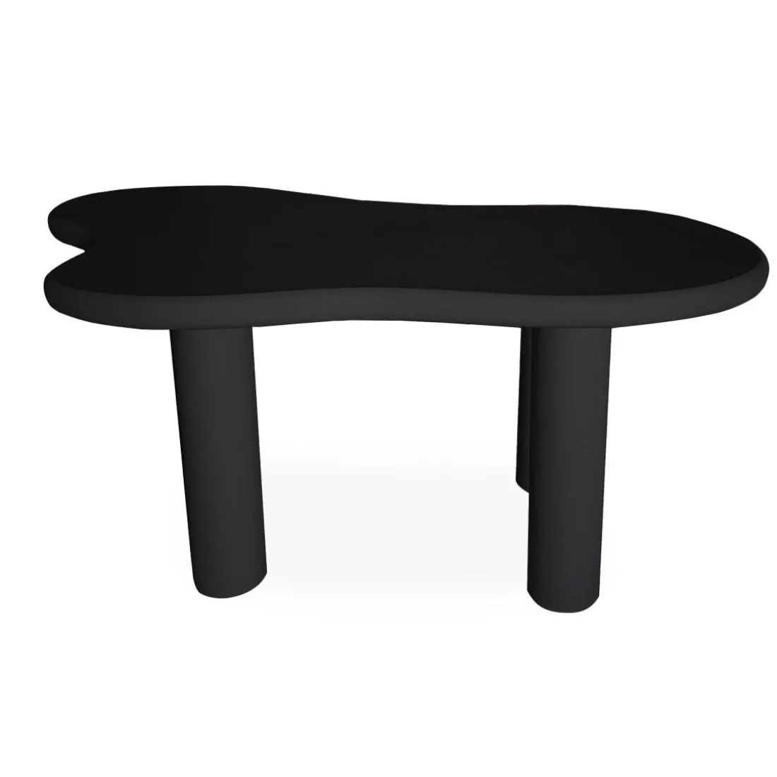 Table à manger forme nuage asymétrique VALDO Noir