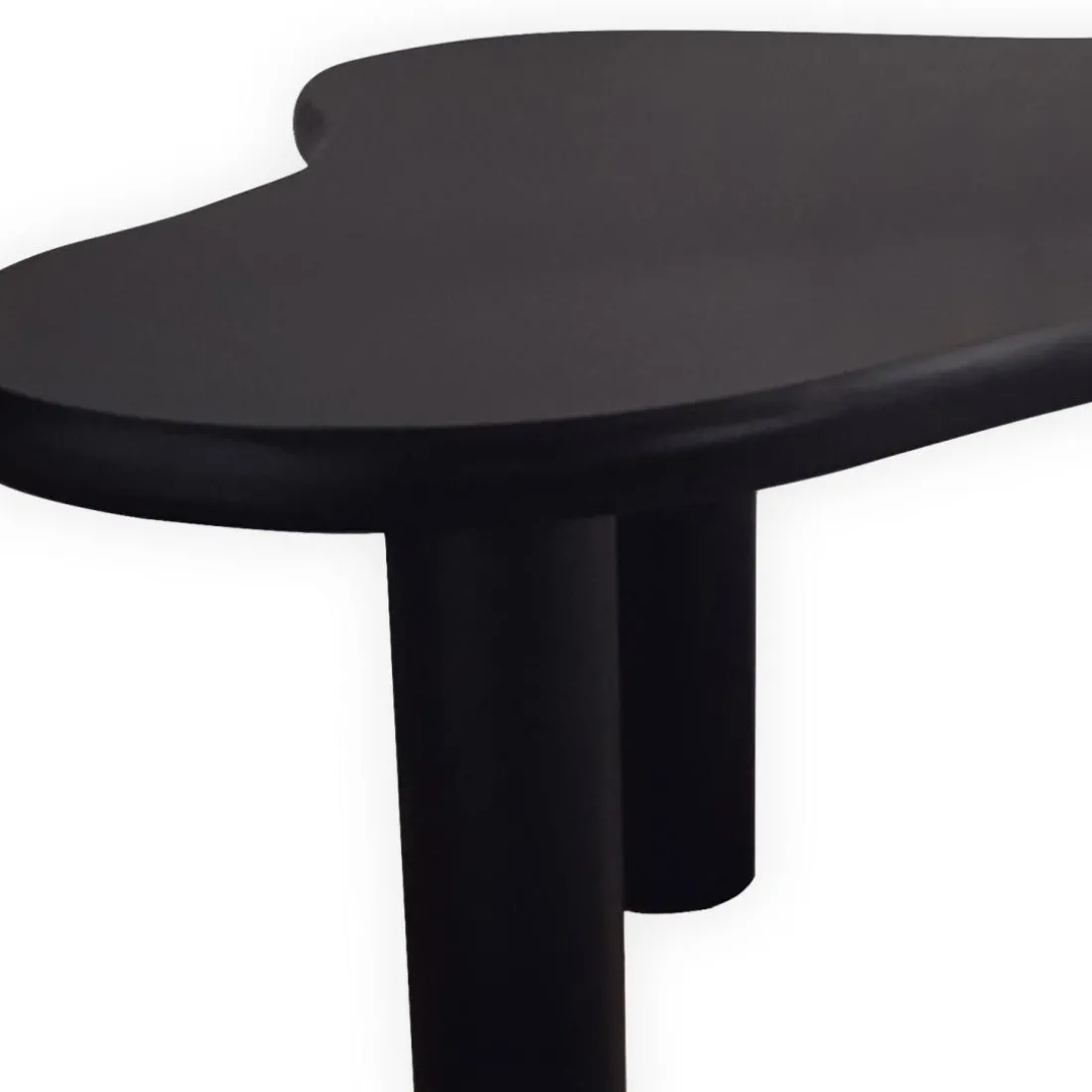 Table à manger forme nuage asymétrique VALDO Noir