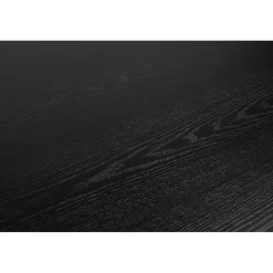 Table à Manger Piétement en Métal Noir POTZ Noir