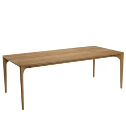 Table à manger rectangulaire en teck recyclé MAXENCE