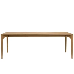 Table à manger rectangulaire en teck recyclé MAXENCE