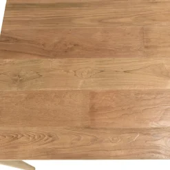 Table à manger rectangulaire en teck recyclé MAXENCE