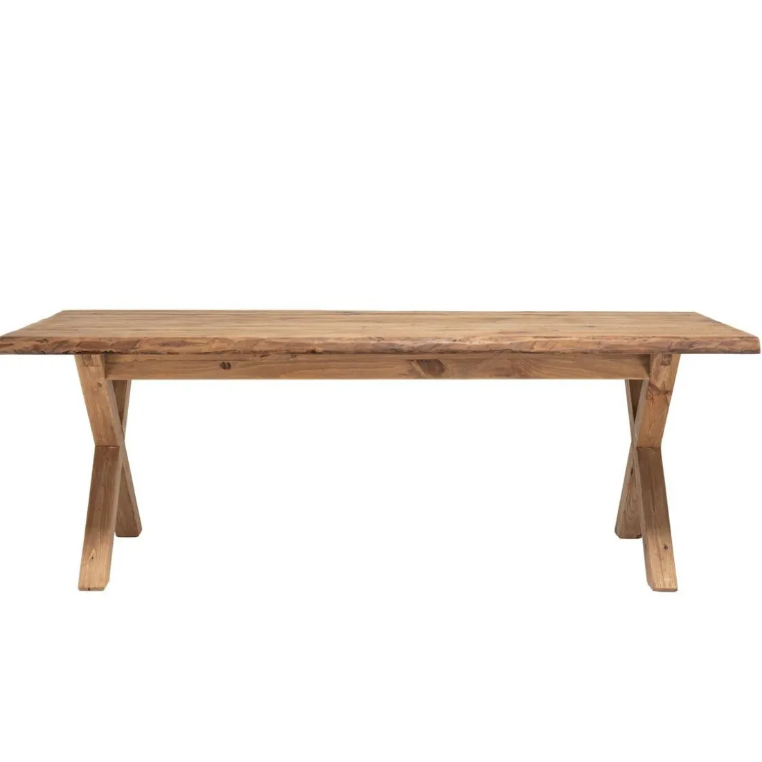 Table à manger rectangulaire bois Pin recyclé.