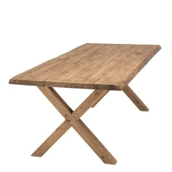 Table à manger rectangulaire bois Pin recyclé.