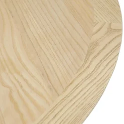 Table à manger ronde 'PERI' en bois naturel