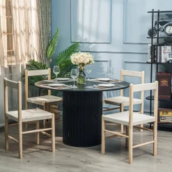 Table a Manger 6 personnes Ronde Bois