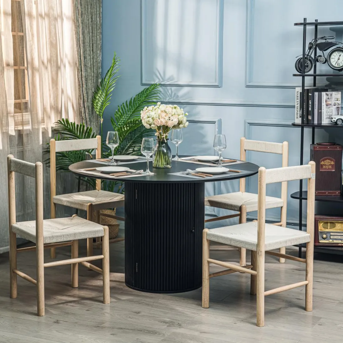 Table a Manger 6 personnes Ronde Bois