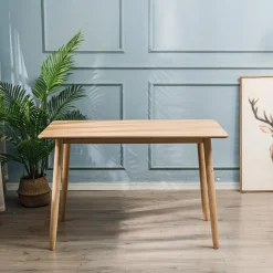 Table a Manger 4 Personnes (L120 cm) Rectangulaire Bois