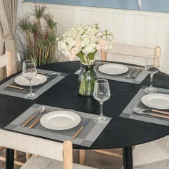 Table a Manger Design Ronde Scandinave Bois