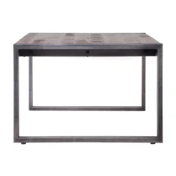 Table basse rectangulaire en bois