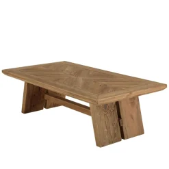 Table basse rectangulaire bois pin recyclé SANDY