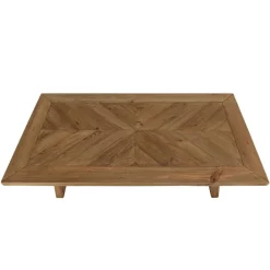 Table basse rectangulaire bois pin recyclé SANDY
