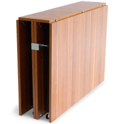 Table console extensible Nefertiti Bois noisette