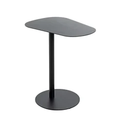 Table d'appoint design en métal noir