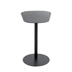 Table d'appoint design en métal noir