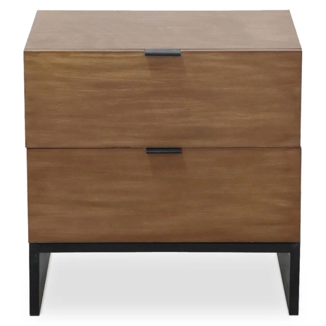 Table De Chevet 2 tiroirs Panara Chêne Clair