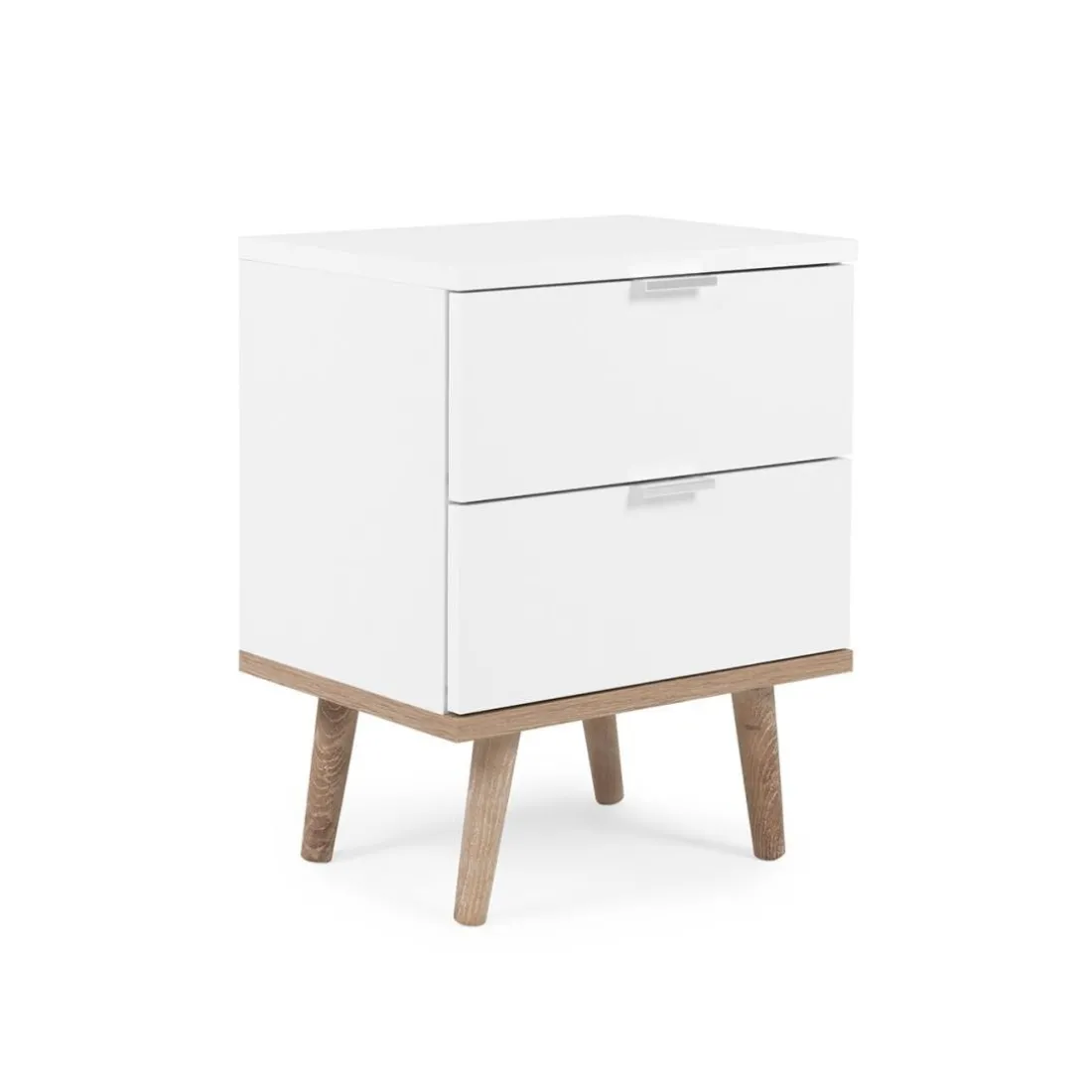 Table de Chevet 2 Tiroirs COPENHAGUE