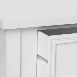 Table de chevet blanc