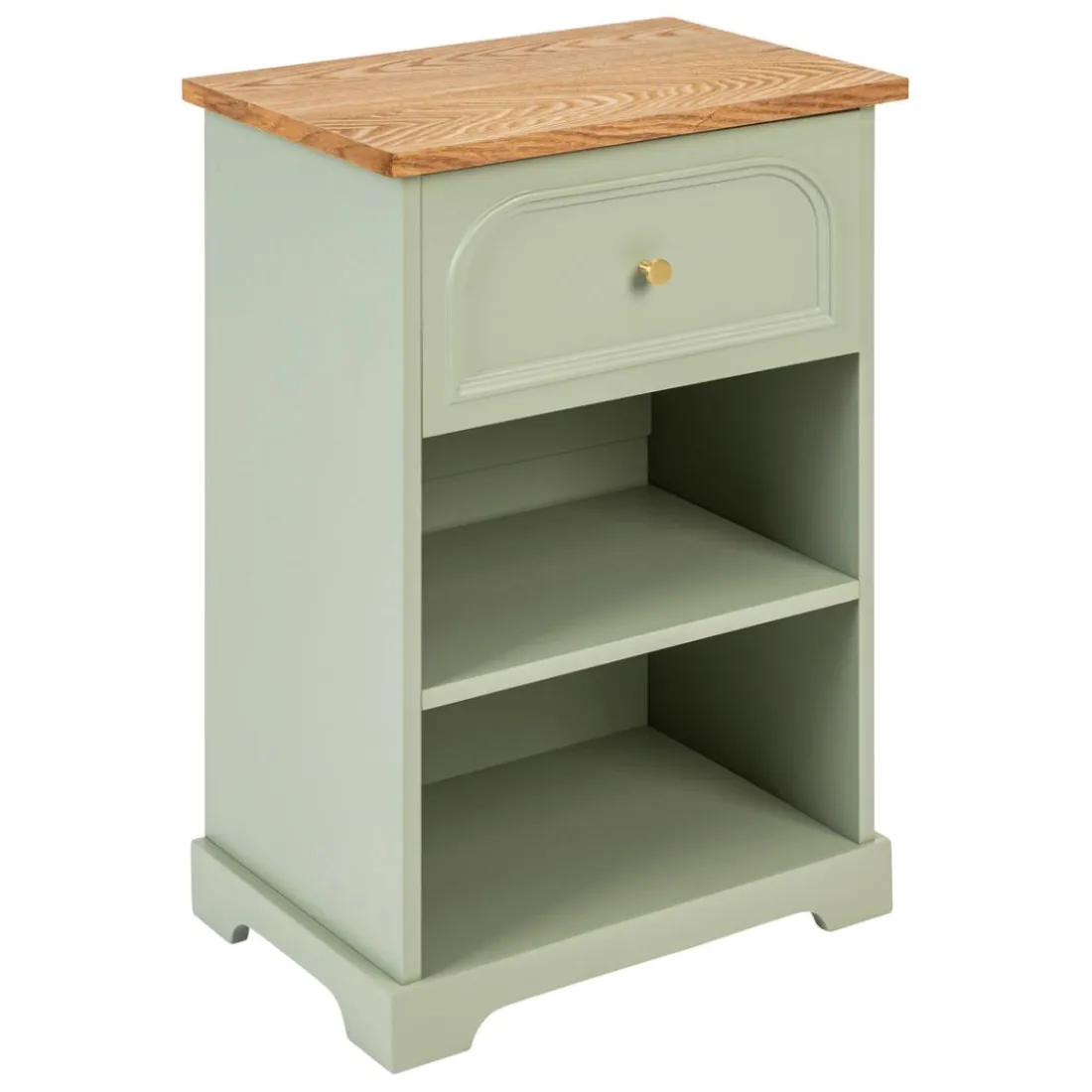 Table de chevet Mohéa Vert céladon