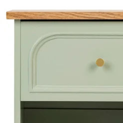 Table de chevet Mohéa Vert céladon