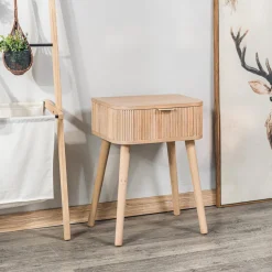 Table de Chevet Nuit Appoint Naturel en Bois - Nordlys