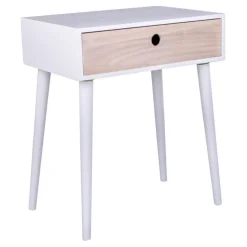 Table De Chevet Scandinave Blanche PARMA