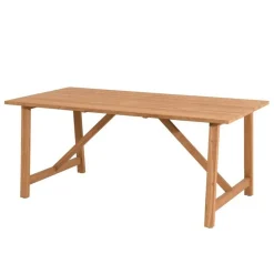 Table de jardin 6/8 personnes - SOHO 180 x 90 cm en bois Teck.