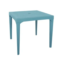 Table De Jardin Turquoise Effet Bois Spirit Garden IRIS