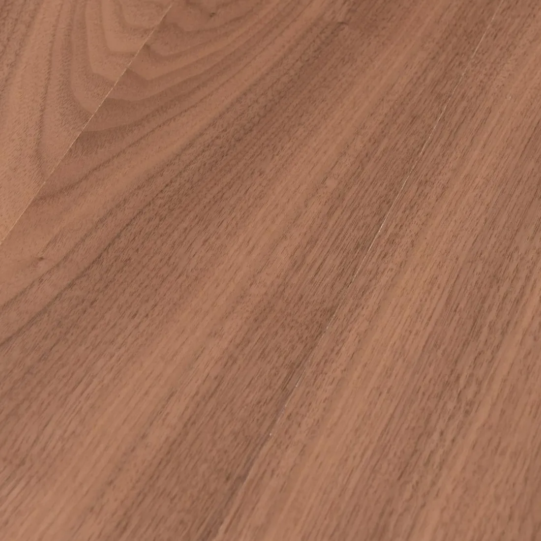 Table de Repas Ronde Ø 100 cm Bois Foncé et Pieds en Hêtre Noirs PIPOU