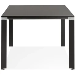 Table de réunion ou à manger design 'XLINE' en bois noir