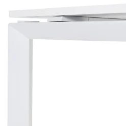 Table de réunion ou bureau bench 'BAKUS SQUARE' blanc