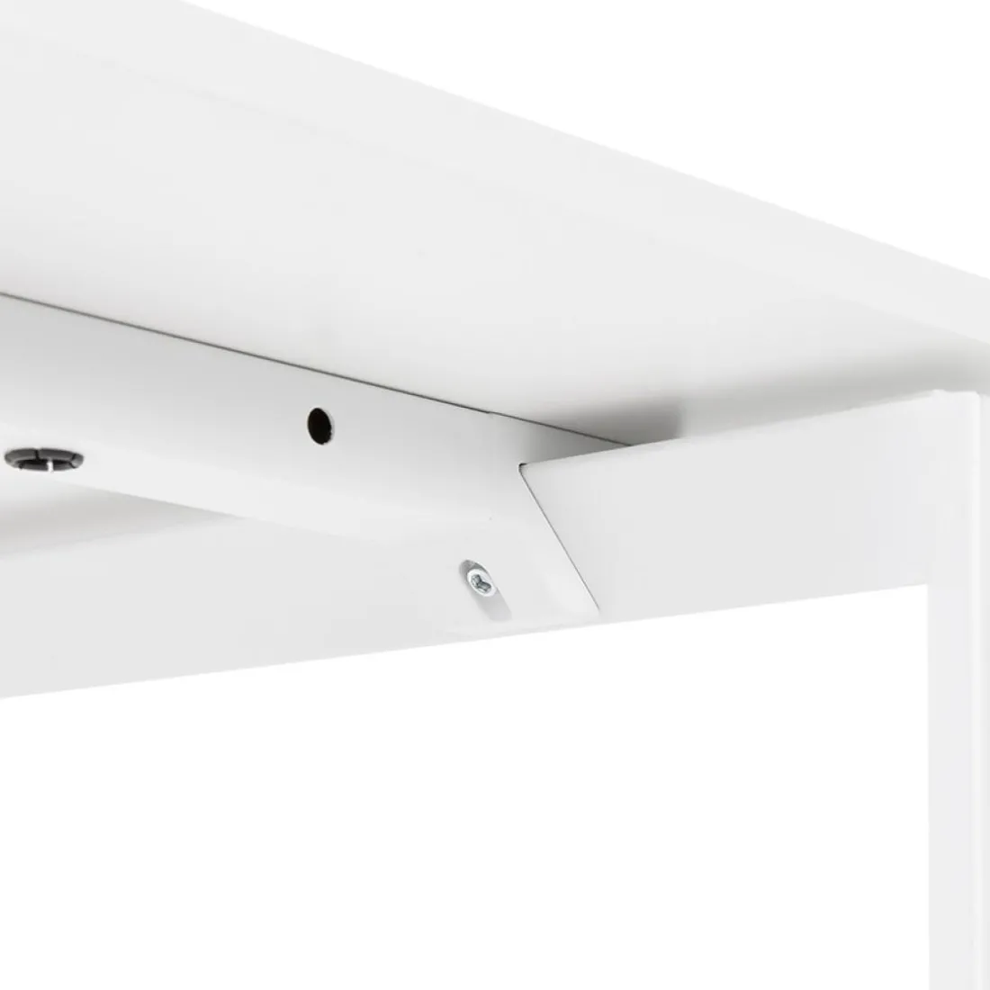 Table de réunion ou bureau bench 'BAKUS SQUARE' blanc