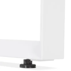 Table de réunion ou bureau bench 'BAKUS SQUARE' blanc