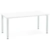 Table de réunion ou bureau design 'FOCUS' blanc