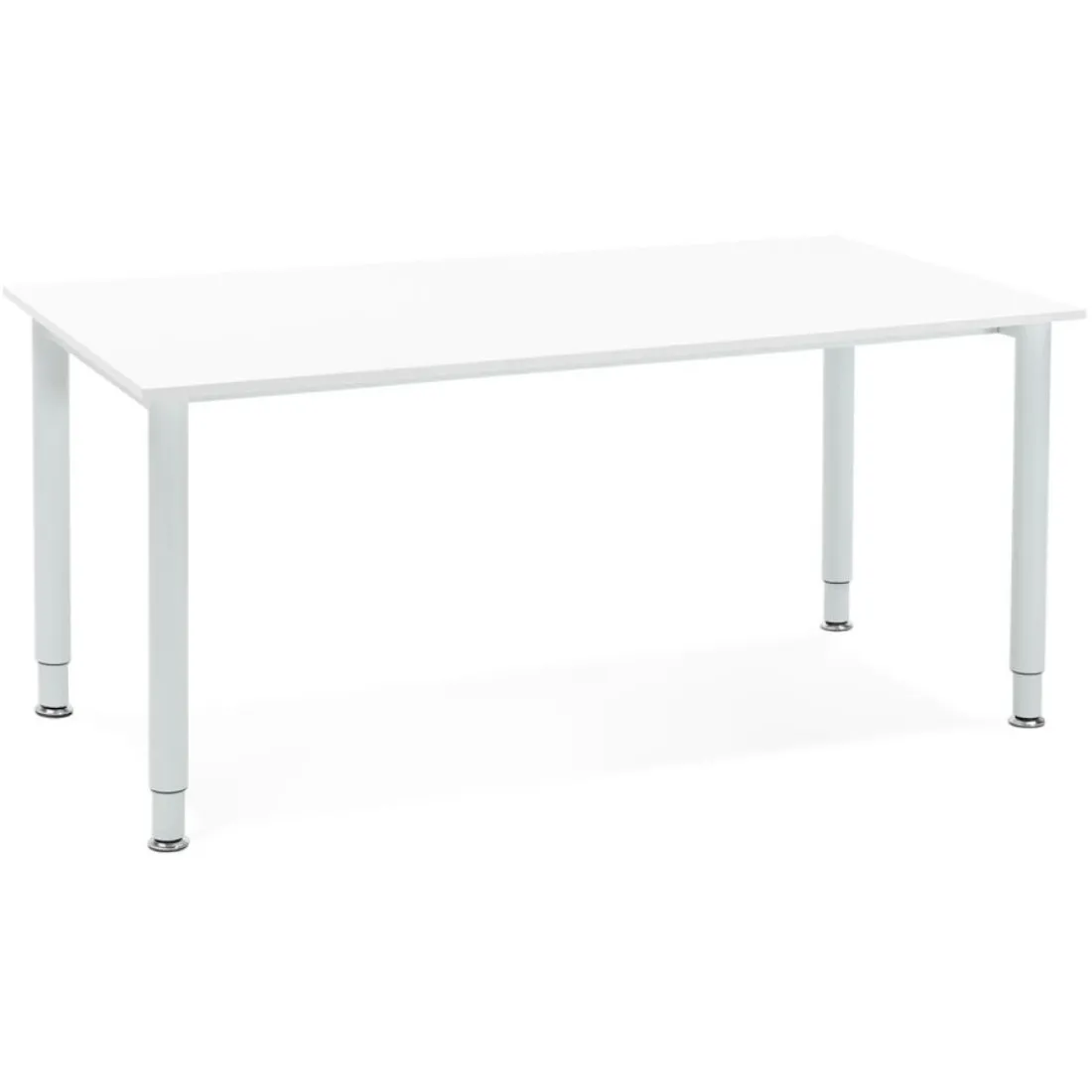 Table de réunion ou bureau design 'FOCUS' blanc