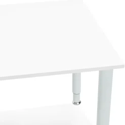 Table de réunion ou bureau design 'FOCUS' blanc