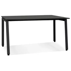 Table de réunion ou bureau bench 'AMADEUS SQUARE' noir