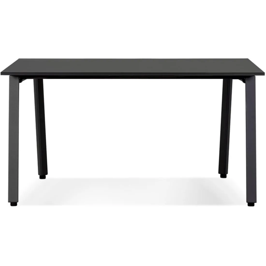 Table de réunion ou bureau bench 'AMADEUS SQUARE' noir