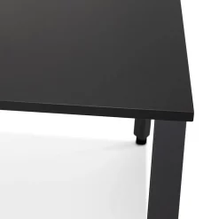 Table de réunion ou bureau bench 'AMADEUS SQUARE' noir