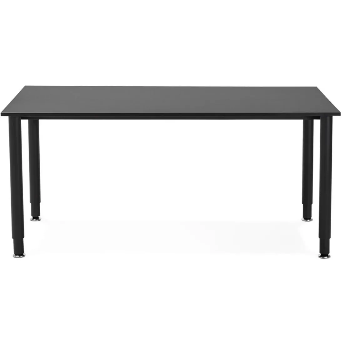 Table de réunion ou bureau design 'FOCUS' noir